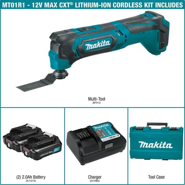 12V max CXT Lithium-Ion Cordless Oscillating Multi-Tool Kit (2.0Ah) with bonus 12V max CXT Lithium-Ion L.E.D. Flashlight