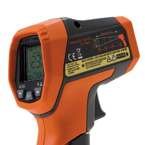Klein Tools IR1 Infrared Thermometer, Digital Laser Gun is Non-Contact  Thermometer & Blackstone 5017 Grease Cup Liners for Rear Grease Griddles 