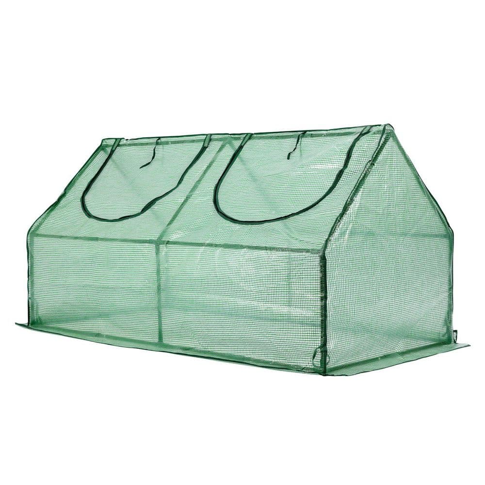 Aoodor 4 ft. W x 2 ft. D x 2 ft. H Portable Mini Greenhouse Kit