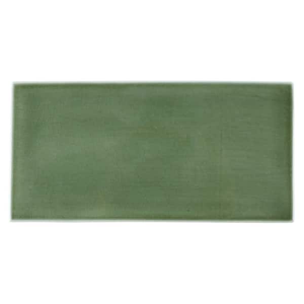 Ivy Hill Tile Delphi Capri Green 4.33 in. x 0.51 in. Polished Glass Subway Wall Tile Sample