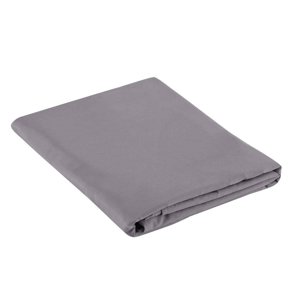 Queen Purple Microfiber Reversible Bed in a Bag Set