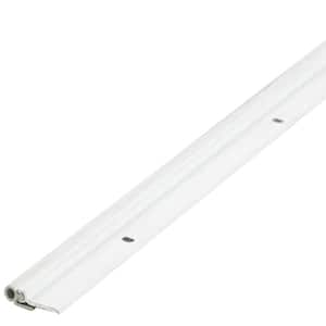 72 in. x 96 in. Flat Profile Door Jamb White Weatherstrip Kit