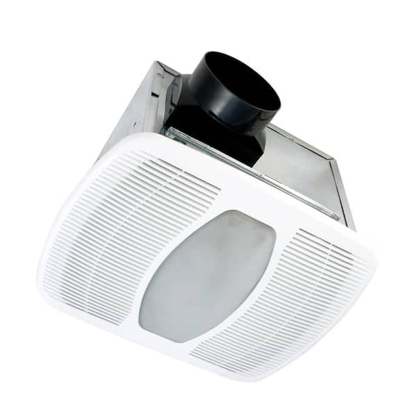 Air King ENERGY STAR Certified Quiet 100 CFM Ceiling Bathroom Exhaust Fan with LED Light