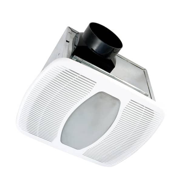 Air King ENERGY STAR Certified Quiet 50 CFM Ceiling Bathroom Exhaust Fan with LED Light