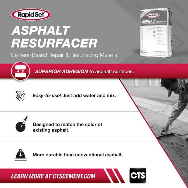 50 lbs. Asphalt Resurfacer