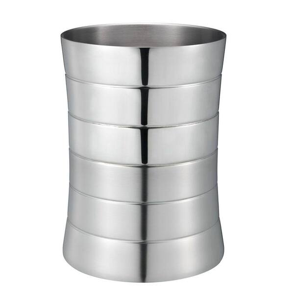 Hopeful 5 l Stainless Steel Trash Can in Matte and Shiny Chrome