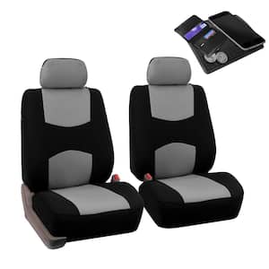 Flat Cloth 47 in. x 23 in. x 1 in. Front Set Seat Covers