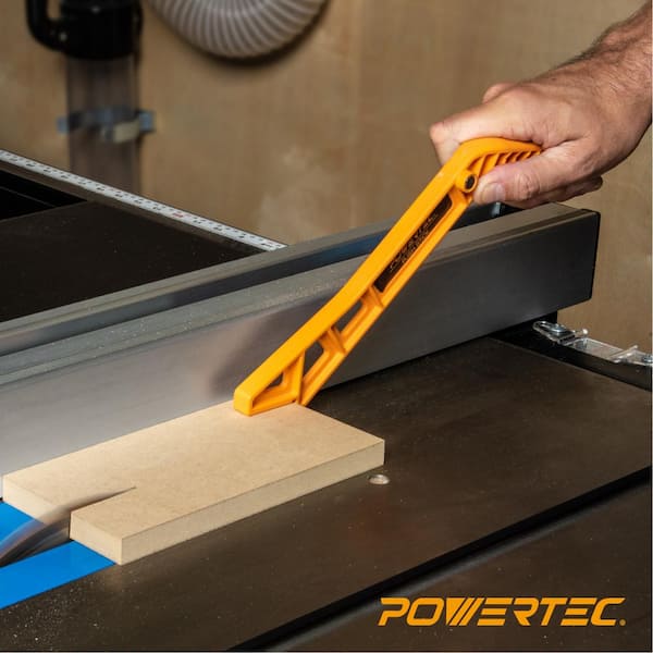 11.5 in. Magnetic Push Stick Embedded Magnets in Ergonomic Handle Space Efficient Storage Wood Working Tools (2-Pack)
