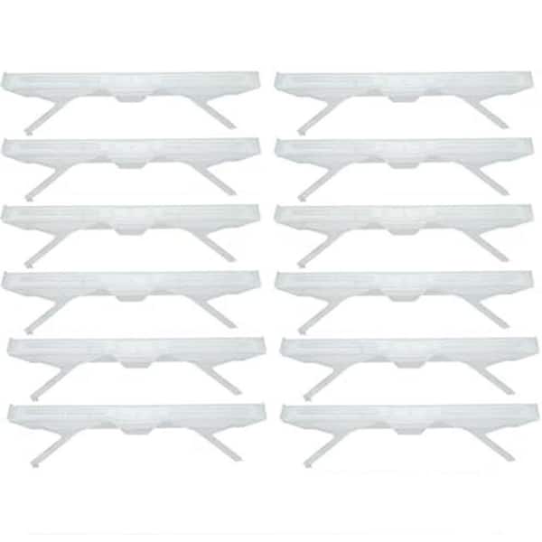 Outdoor Beehive Pest Trap Small Hive Trap with Easy Install Plastic Beekeeping Tools White 12-Pack