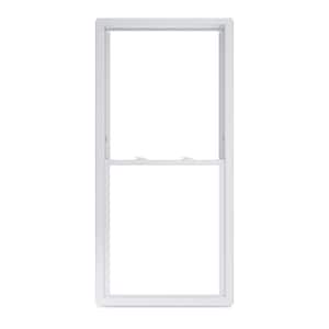 31.75 in. x 65.25 in. 50 Series White Double Hung Low-E Argon Glass Vinyl Replacement Window, Screen Incl