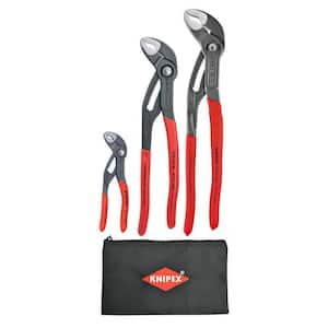 12 in. Cobra Box Joint Pliers Set with Storage Pouch (3-Piece)