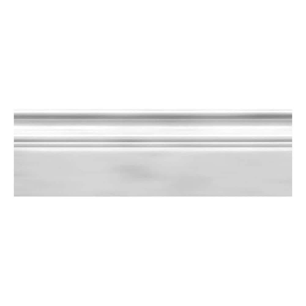 Grandis White Grandis 4 in. x 12 in. Polished Thassos Marble Baseboard Tile Trim (3.33 sq. ft./case) 10-Pack price history on PriceWatchPro