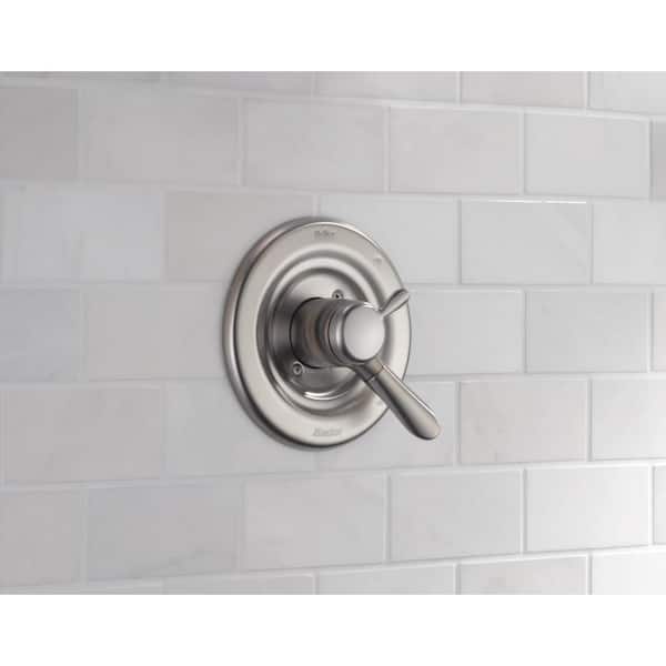 Lahara Monitor 17 Series 1-Handle Volume and Temperature Control Valve Trim Kit in Stainless (Valve Not Included)
