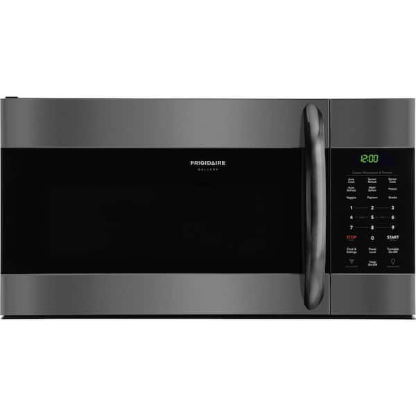 Frigidaire 1.7 cu. ft. Over the Range Microwave in Black Stainless Steel with Sensor Cooking