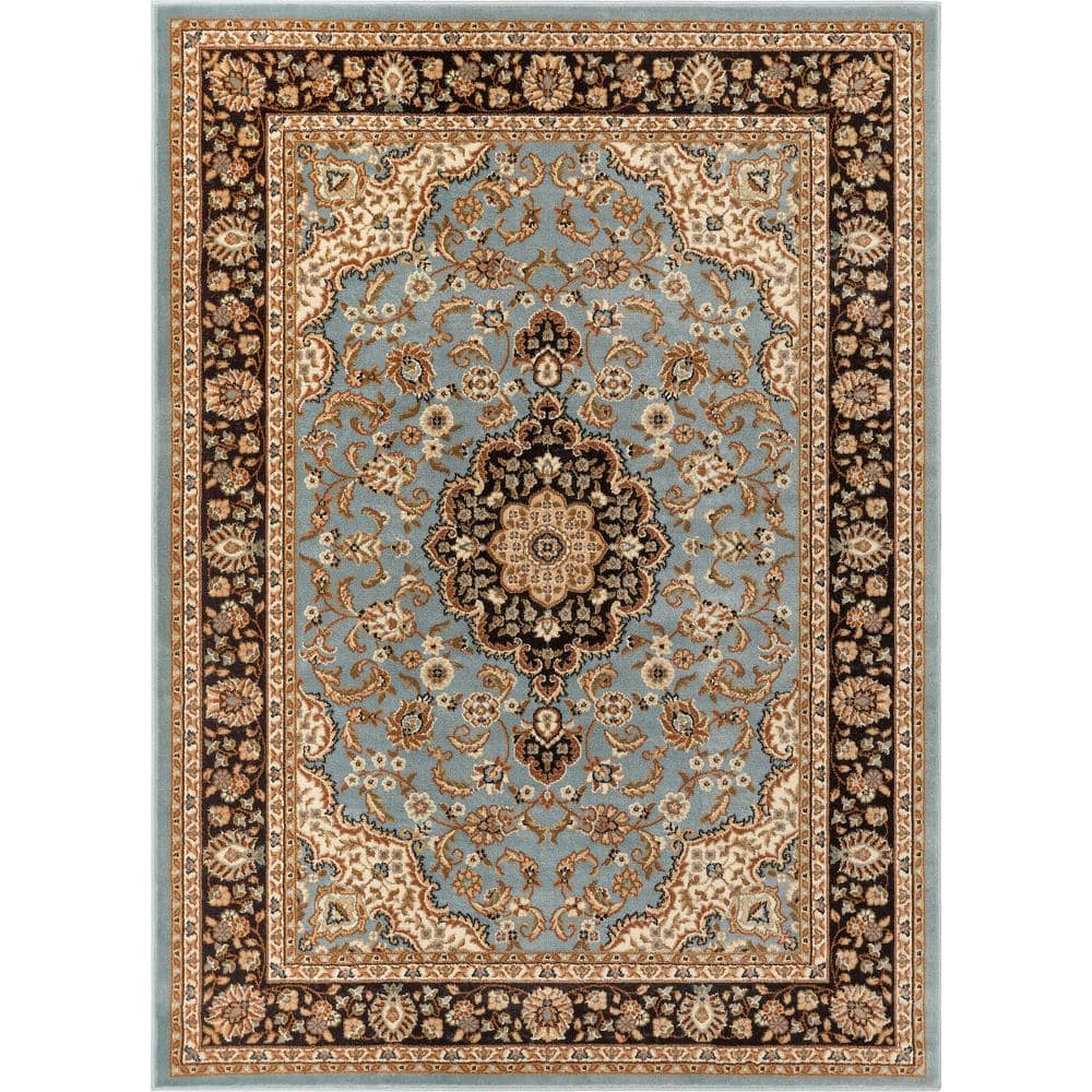 Barmond Area Rug, Belo Blue