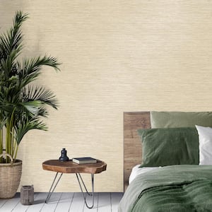 Fusion Brown Neutral Plain Textured Non-Pasted Paper Wallpaper