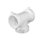 1-1/2 in. Polypropylene 3-Way End Outlet Tee for Tubular Drain Applications