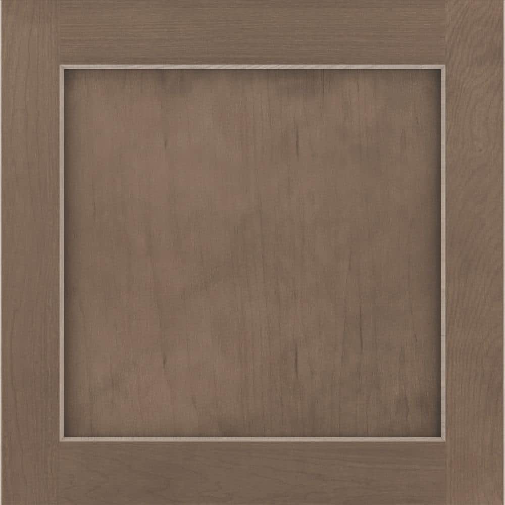 Leesburg 11 9/16-in. W x 3/4-in. D x 11 1/2-in. H in Maple Latte Cabinet Door Sample price history on PriceWatchPro