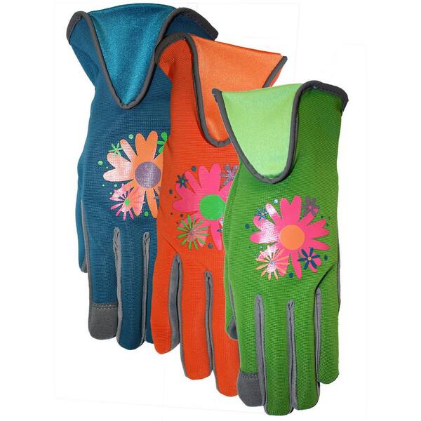 Midwest Gloves & Gear Ladies Garden Glove, Size 9 (6 Pack)