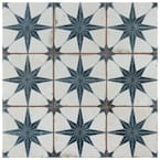 Harmonia Kings Star Blue 13 in. x 13 in. Ceramic Floor and Wall Tile (12.19 sq. ft./Case)