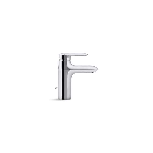 Kumin Single Hole Single-Handle Bathroom Faucet in Polished Chrome