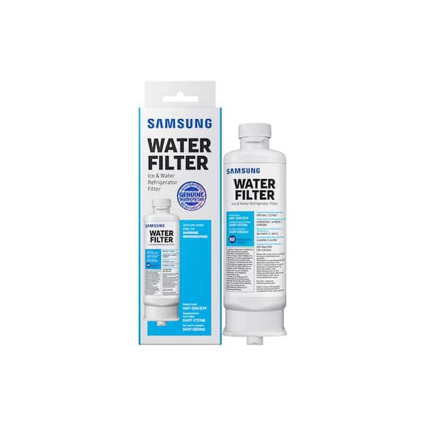 Samsung Genuine Haf Qins Water Filter For Samsung Refrigerators Haf Qins The Home Depot