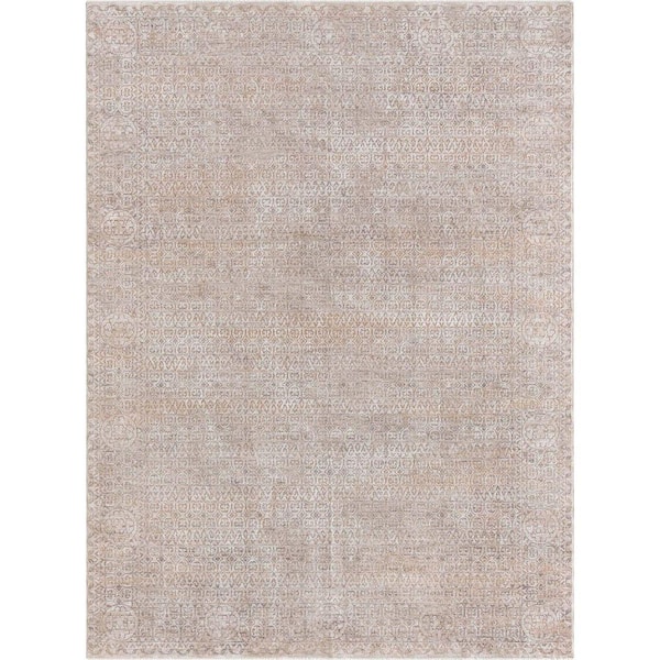 Ethos Echo Vintage Tribal, Beige 7 ft. 10 in. x 10 ft. 6 in., Area Rug
