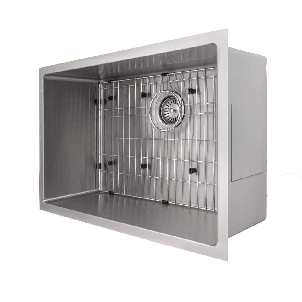 Meribel 30" Stainless Steel Freestanding Single Bowl Kitchen Sink