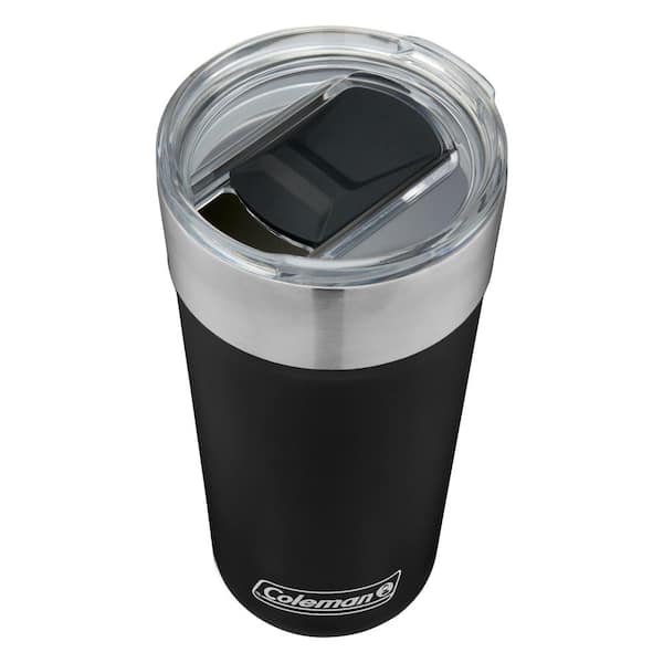 Coleman 20 oz. Black Insulated Stainless Steel Brew Tumbler