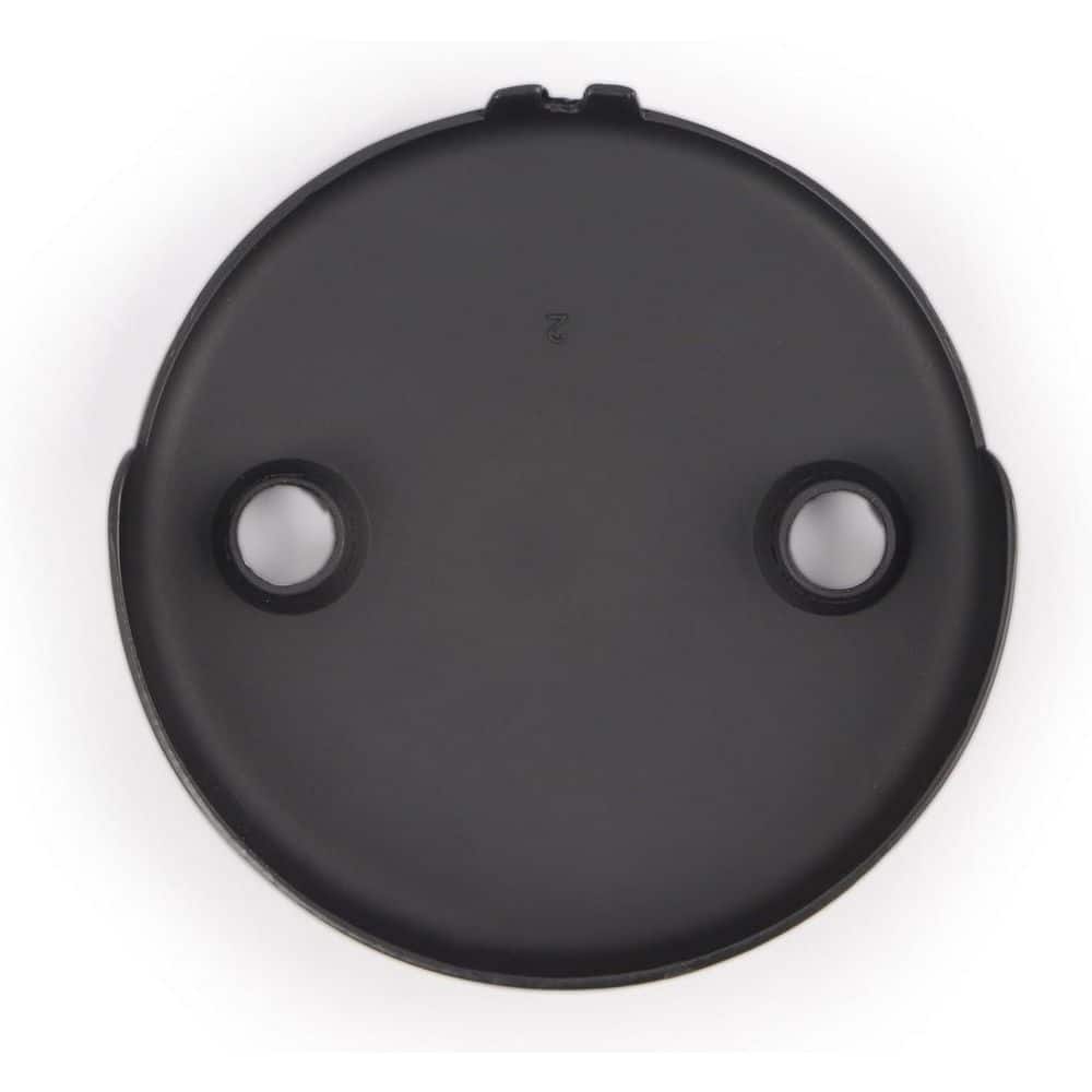 Supplygiant Overflow Faceplate for Tub 2 Hole Bathtub Faceplate with Matching Screws, Universal Fit, Matte Black Finish price history on PriceWatchPro