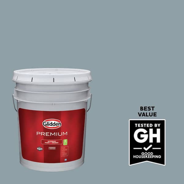 Glidden Premium 5 gal. #PPG1037-4 Symmetry Satin Interior Latex Paint