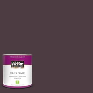 BEHR MARQUEE 1 qt. #T18-04 Nocturne Shade Semi-Gloss Enamel Exterior ...