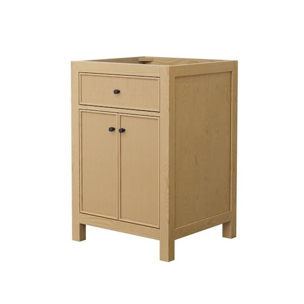 Pendry 23.25 in. Bath Vanity Cabinet without Top in Tanned Oak Assembled