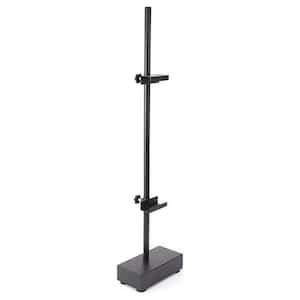 Adjustable Black Metal Tabletop Easel Stand for Display, Picture Frames, Canvas, Art, Anti-Slip Pad Base