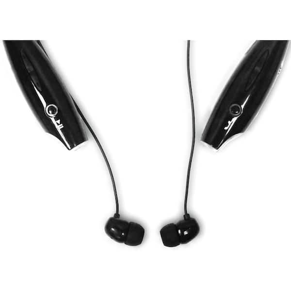 wassen agentschap Stereotype ProHT Bluetooth Behind the Neck Earbuds, Black 87089 - The Home Depot