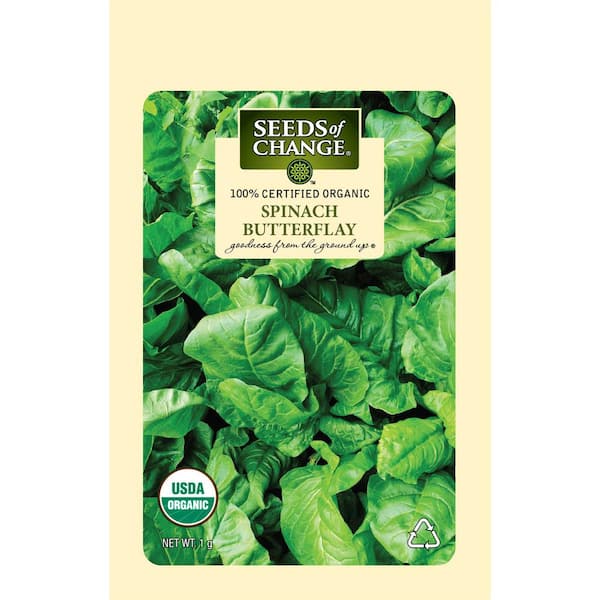 Organic Butterflay Spinach Seed