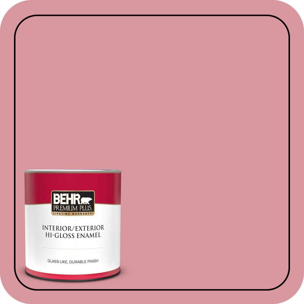 1 qt. #M150-4 Glow Pink Hi-Gloss Enamel Interior/Exterior Paint & Primer price history on PriceWatchPro