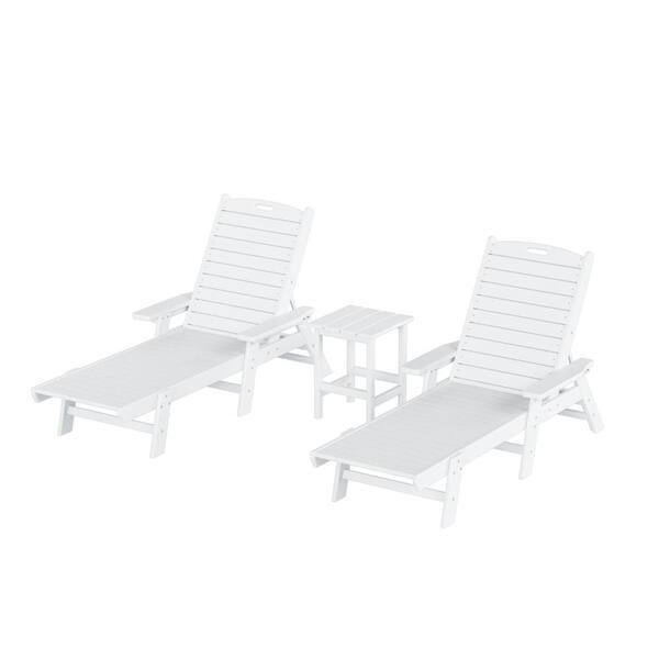 white resin chaise lounge home depot