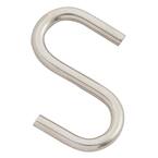 MARINE GRADE STAINLESS STEEL .141 X 1-1/2 IN. S-HOOK (6 PIECES)