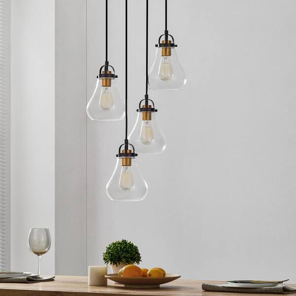 teardrop cluster pendant lights