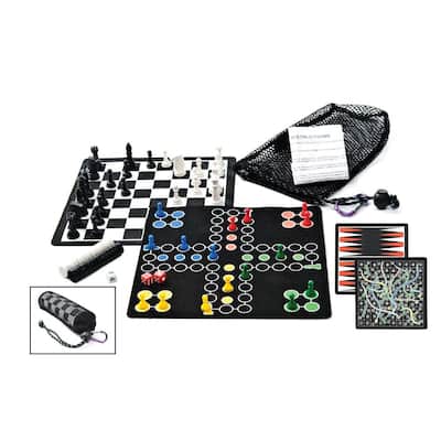 Backpack Five-In-One Game Set