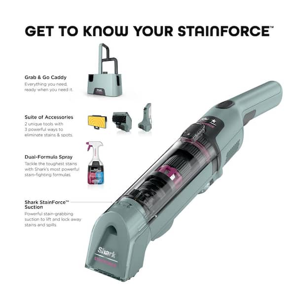 Shark StainForce Portable Cordless Spot and Stain Cleaner for