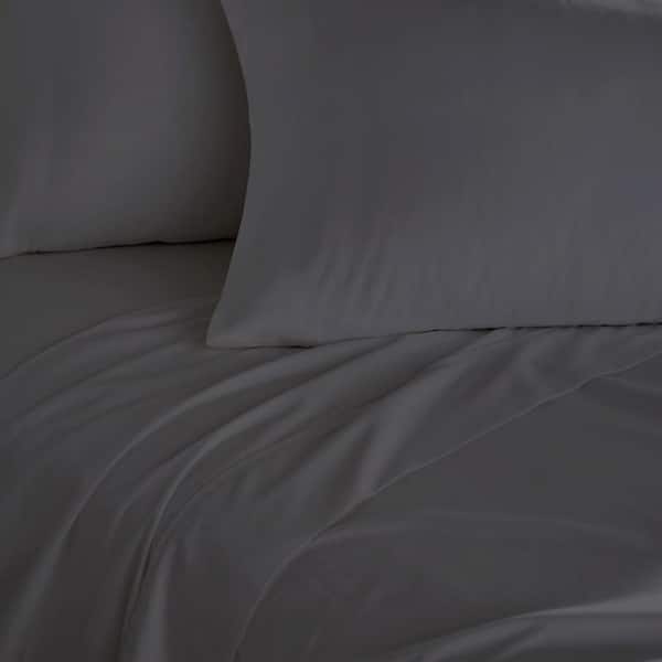 Bed Sheet Set With Pillow Cover, Twin Size Bed Sheets Black