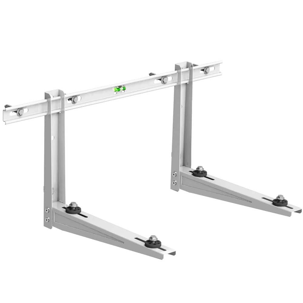 Universal Outdoor Wall Mounting Bracket for Ductless Mini Split Heat Pump Systems, Galvanized Steel, up to 350 lbs. price history on PriceWatchPro