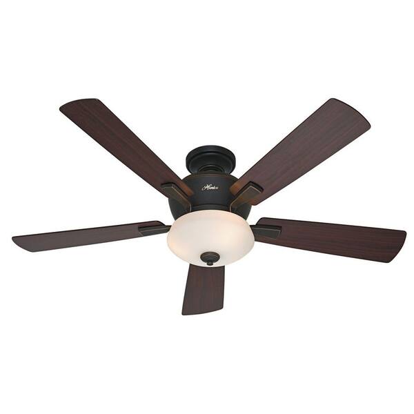 Hunter Barrington 54 in. Onyx Bengal Indoor Ceiling Fan