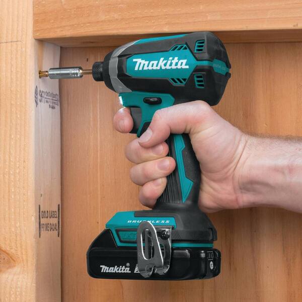 Makita 18-Volt LXT Lithium-Ion Brushless Cordless Hammer Drill and 