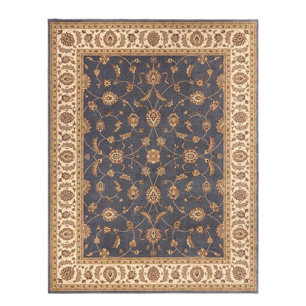 Home Decorators Collection Claire Azure 2 ft. x 7 ft. Runner Rug