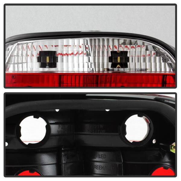 Spyder Auto BMW E38 7-Series 95-01 Crystal Tail Lights - Red Clear