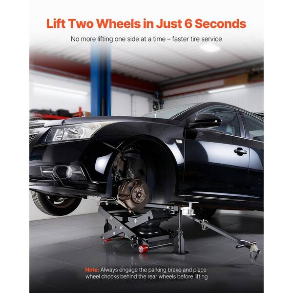 Air Portable Car Lift, 6613 lbs. /3 Ton Capacity, 21.7 in. Max Height, Adjustable Portable Air Car Lift with Airbag