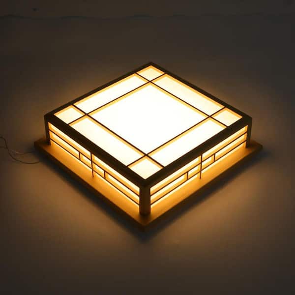 Have a question about OUKANING 17.72 in. Wood Japanese Square